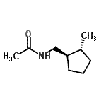 CAS#: 69131-12-0, N-{[(1R,2R)-2-Methylcyclopentyl]methyl}acetamide