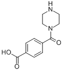 CAS#: 691394-20-4, 4-(Piperazine-1-Carbonyl)-Benzoic Acid