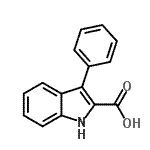 CAS#: 6915-67-9, 3-Phenyl-1H-Indole-2-Carboxylic Acid