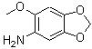 CAS#: 69151-32-2, 6-Methoxy-1,3-benzodioxol-5-amine