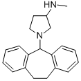 CAS#: 69159-51-9, 1-(10,11-Dihydro-5H-Dibenzo(a,d)Cyclohepten-5-Yl)-3-(Methylamino)Pyrrolidine