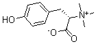 CAS#: 69168-08-7, (alphaS)-alpha-Carboxy-4-Hydroxy-N,N,N-Trimethyl-Benzeneethanaminium Inner Salt