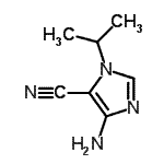 CAS#: 69177-93-1, 4-Amino-1-isopropyl-1H-imidazole-5-carbonitrile
