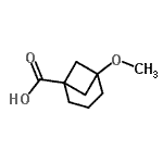 CAS#: 691843-39-7, 5-Methoxybicyclo[3.1.1]heptane-1-carboxylic acid