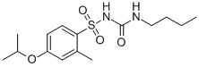 CAS#: 69210-43-1, N-((Butylamino)Carbonyl)-2-Methyl-4-(1-Methylethoxy)Benzenesulfonamide