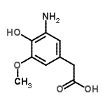 CAS#: 692257-57-1, (3-Amino-4-hydroxy-5-methoxyphenyl)acetic acid
