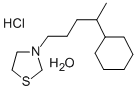 CAS#: 69226-55-7, 3-(4-Cyclohexylpentyl)Thiazolidine Hydrochloride Hemihydrate