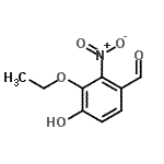CAS#: 692267-77-9, 3-Ethoxy-4-hydroxy-2-nitrobenzaldehyde