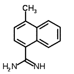CAS#: 69228-21-3, 4-Methyl-1-naphthalenecarboximidamide