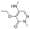 CAS#: 69236-59-5, 4-Ethoxy-2-Methyl-5-Methylamino-3(2H)-Pyridazinone