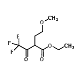 CAS#: 69243-08-9, Ethyl 4,4,4-trifluoro-2-(2-methoxyethyl)-3-oxobutanoate