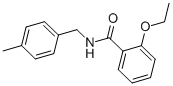 CAS 登录号：69343-37-9， 2-乙氧基-N-[(4-甲基苯基)甲基]-苯甲酰胺
