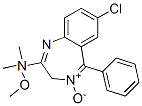 CAS#: 69353-35-1, 7-Chloro-2-(N-Methoxymethyl-N-Methylamino)-5-Phenyl-3H-1,4-Benzodiazepine 4-Oxide