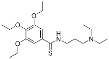 CAS#: 69353-46-4, N-[3-(Diethylamino)Propyl]-3,4,5-Triethoxybenzothioamide