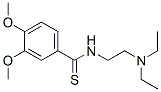CAS#: 69353-47-5, 3,4-Dimethoxy-N-[2-(Diethylamino)Ethyl]Benzothioamide