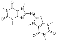 CAS#: 6937-66-2, Bis(2,6-Dioxo-1,2,3,6-Tetrahydro-1,3,7-Trimethyl-7H-Purin-8-Yl)Mercury(II)