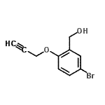 CAS#: 693806-45-0, [5-Bromo-2-(2-propyn-1-yloxy)phenyl]methanol