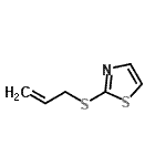 CAS#: 69390-07-4, 2-(Allylsulfanyl)-1,3-thiazole