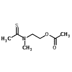 CAS 登录号：69394-46-3， 2-[乙烷硫代基(甲基)氨基]乙基乙酸酯