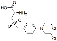 CAS#: 6940-98-3, 3-[[[4-[Bis(2-Chloroethyl)Amino]Phenyl]Methyl]Sulfonyl]-L-Alanine