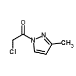 CAS 登录号：69413-05-4， 2-氯-1-(3-甲基-1H-吡唑-1-基)乙酮