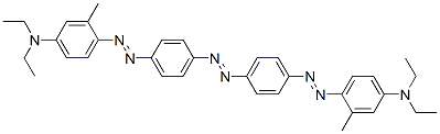 CAS 登录号：69432-33-3， 4,4'-[偶氮二(4,1-亚苯基偶氮)]二[N,N-二乙基-3-甲基苯胺]