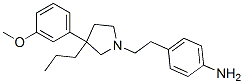 CAS#: 69440-52-4, 4-[2-[3-(3-Methoxyphenyl)-3-Propyl-1-Pyrrolidinyl]Ethyl]Aniline