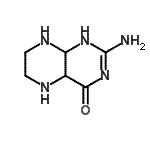 CAS#: 69441-31-2, 2-Amino-4a,5,6,7,8,8a-hexahydro-4(1H)-pteridinone