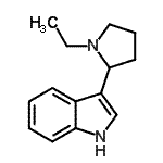 CAS 登录号：694425-25-7， 3-(1-乙基-2-吡咯烷基)-1H-吲哚
