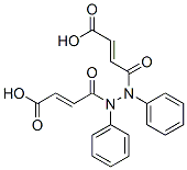 CAS 登录号：6949-65-1， (E)-3-[[[(E)-3-羧基丙-2-烯酰基]-苯基-氨基]-苯基-氨基甲酰]丙-2-烯酸