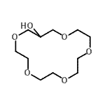 CAS#: 69496-26-0, 1,4,7,10,13-Pentaoxacyclohexadecan-15-ol