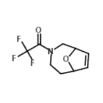 CAS#: 69496-61-3, 2,2,2-Trifluoro-1-(9-oxa-3-azabicyclo[4.2.1]non-7-en-3-yl)ethanone