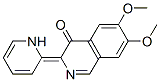 CAS 登录号:69504-74-1, (3E)-6,7-二甲氧基-3-(1H-吡啶-2-亚基)异喹啉-4-酮