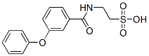 CAS 登录号：69519-14-8， 2-[(3-苯氧基苯甲酰基)氨基]乙烷磺酸