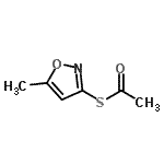 CAS#: 69528-38-7, S-(5-Methyl-1,2-oxazol-3-yl) ethanethioate