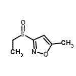 CAS#: 69528-85-4, 3-(Ethylsulfinyl)-5-methyl-1,2-oxazole