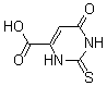 CAS 登录号：6953-78-2， 1,2,3,6-四氢-6-氧代-2-硫代-4-嘧啶羧酸