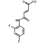 CAS#: 6954-64-9, (2E)-4-[(2,4-Difluorophenyl)Amino]-4-Oxo-2-Butenoic Acid