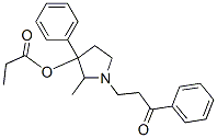 CAS#: 69552-01-8, 1-(2-Benzoylethyl)-2-Methyl-3-Phenylpyrrolidin-3-Ol Propionate