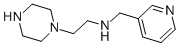 CAS#: 6957-13-7, 1-(2-(3-Pyridylmethylamino)Ethyl)Piperazine