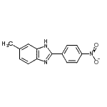 CAS#: 69570-93-0, 6-Methyl-2-(4-nitrophenyl)-1H-benzimidazole