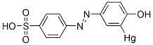 CAS 登录号:69630-03-1, 4-(4-磺基苯基偶氮)-2-汞苯酚