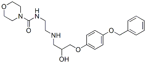 CAS#: 69630-21-3, N-[2-[[2-Hydroxy-3-[4-(Phenylmethoxy)Phenoxy]Propyl]Amino]Ethyl]Morpholine-4-Carboxamide