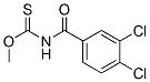 CAS 登录号:6964-37-0, N-(3,4-二氯苯甲酰基)硫代氨基甲酸 O-甲酯