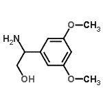 CAS#: 696598-77-3, 2-Amino-2-(3,5-dimethoxyphenyl)ethanol