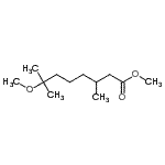 CAS#: 69687-76-9, Methyl 7-methoxy-3,7-dimethyloctanoate