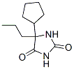 CAS 登录号：6969-85-3， 5-环戊基-5-丙基-咪唑烷-2,4-二酮
