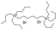 CAS#: 69696-98-6, N1,N1,N1,N6,N6,N6-Hexabutyl-1,6-Hexanediaminium Bromide (1:2)