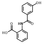 CAS#: 697235-58-8, 2-[(3-Hydroxybenzoyl)amino]benzoic acid