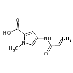 CAS 登录号：697302-25-3， 4-(丙烯酰氨基)-1-甲基-1H-吡咯-2-羧酸
